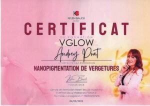 Nanopigmentation vergetures Dole Audrey Prat